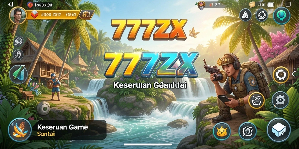 Tampilan gameplay yang menarik dari 777ZX.