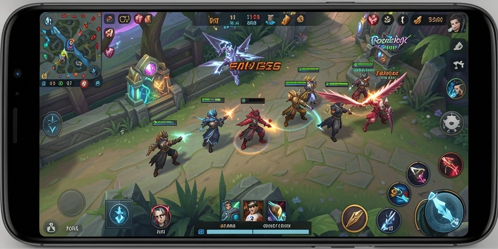 Gameplay mendalam RK77 dengan strategi yang menantang.