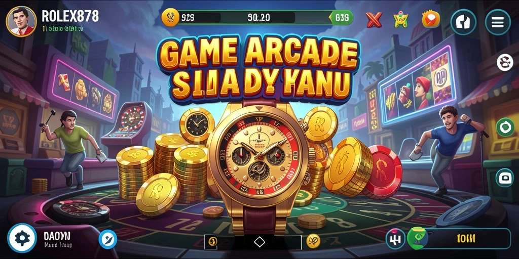 Tampilan gameplay menantang dan menarik dari ROLEX878.