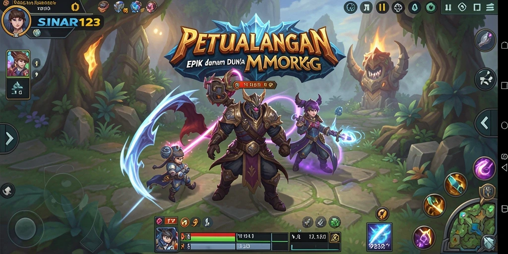 Gameplay SINAR123 yang menarik dan penuh aksi dalam dunia MMORPG.