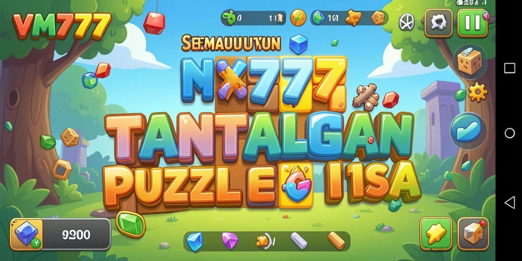 Tampilan gameplay VM777 yang seru dan menantang di layar.